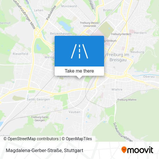 Magdalena-Gerber-Straße map