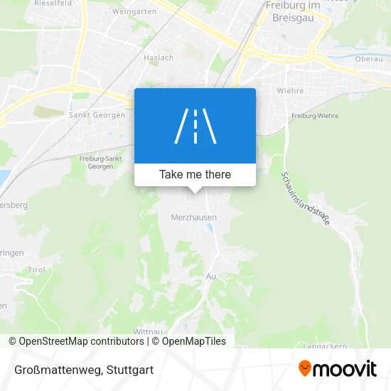 Карта Großmattenweg