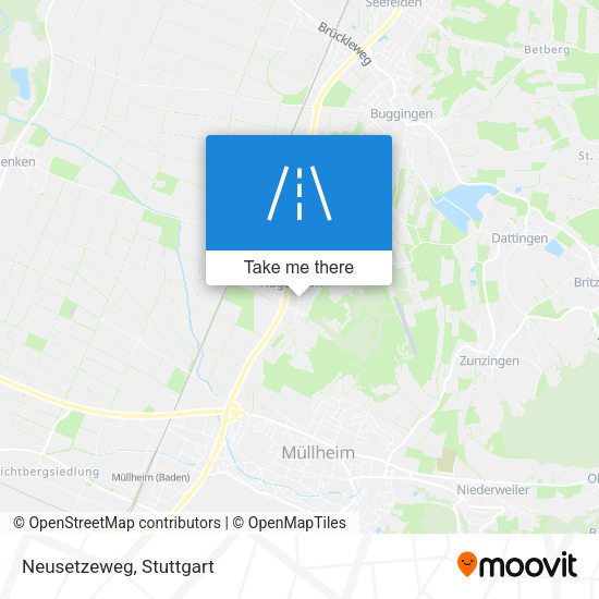 Карта Neusetzeweg