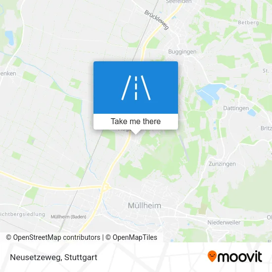 Карта Neusetzeweg