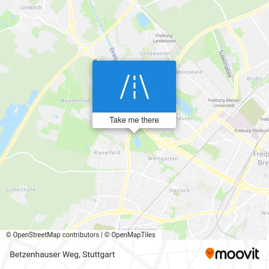 Карта Betzenhauser Weg