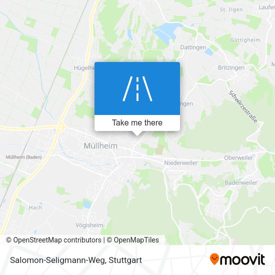Salomon-Seligmann-Weg map