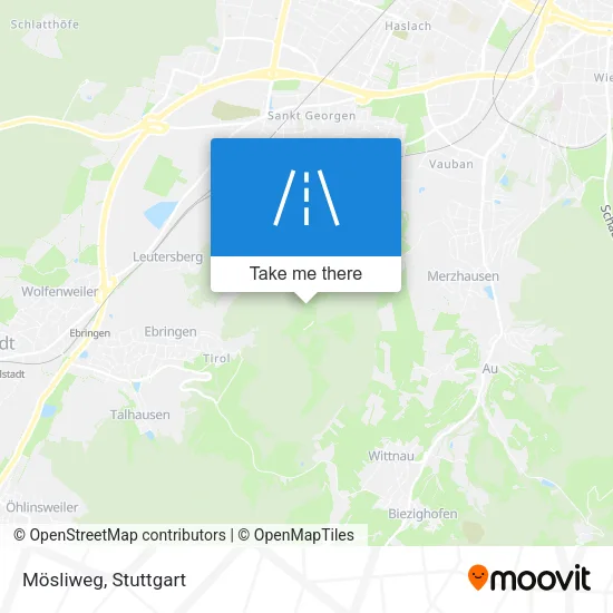 Карта Mösliweg