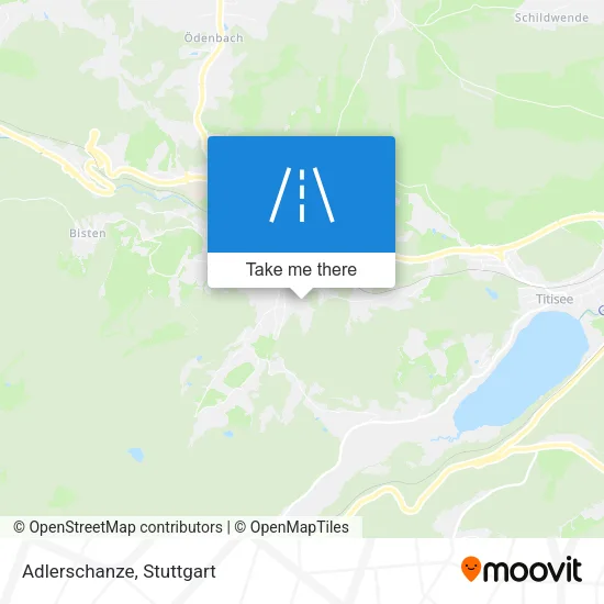 Карта Adlerschanze