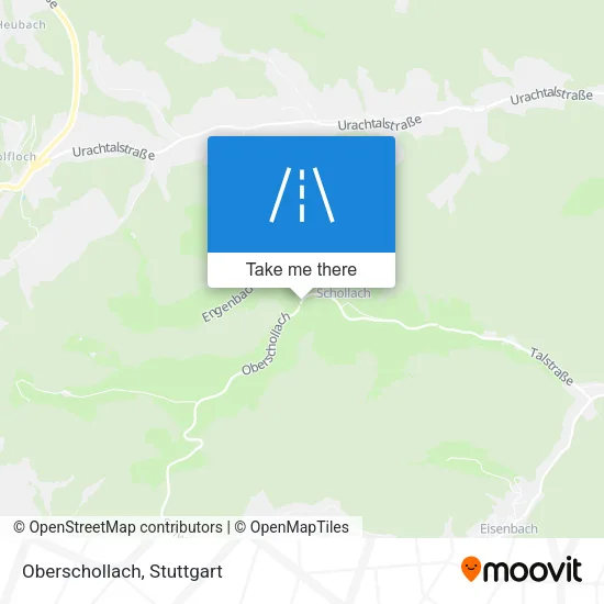 Карта Oberschollach