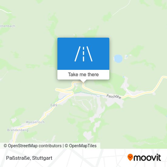 Paßstraße map