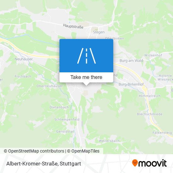 Карта Albert-Kromer-Straße
