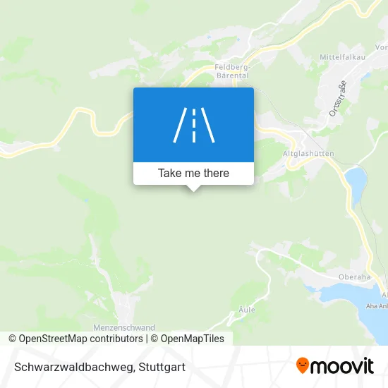 Карта Schwarzwaldbachweg