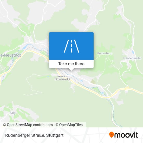 Rudenberger Straße map