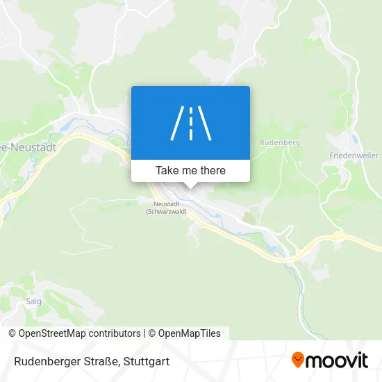 Карта Rudenberger Straße