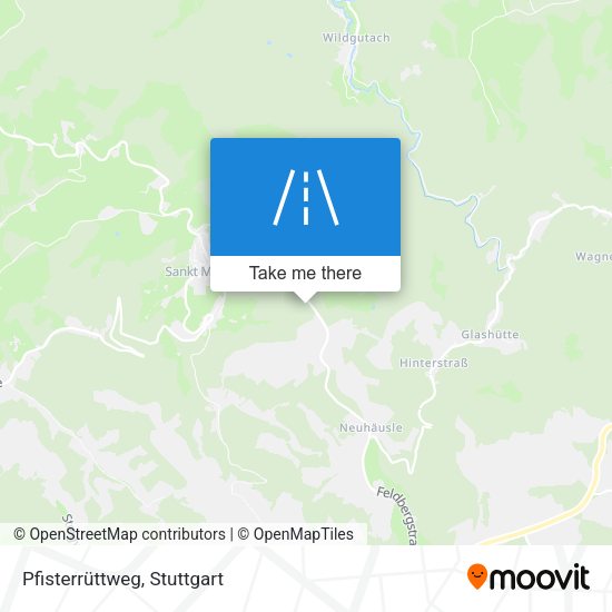 Pfisterrüttweg map