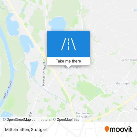 Карта Mittelmatten