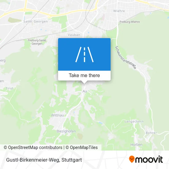Карта Gustl-Birkenmeier-Weg