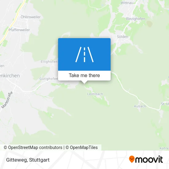 Карта Gitteweg