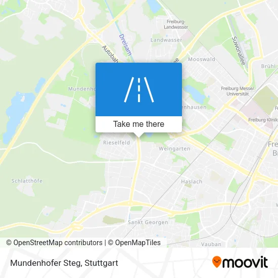 Карта Mundenhofer Steg