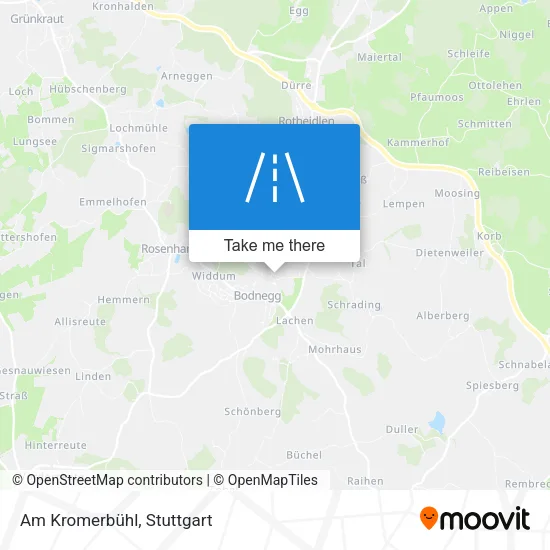 Карта Am Kromerbühl