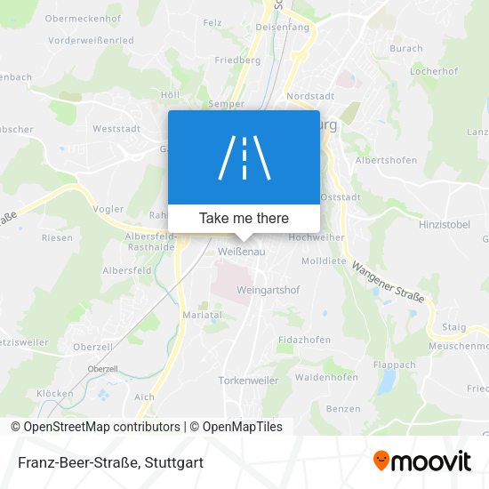 Franz-Beer-Straße map