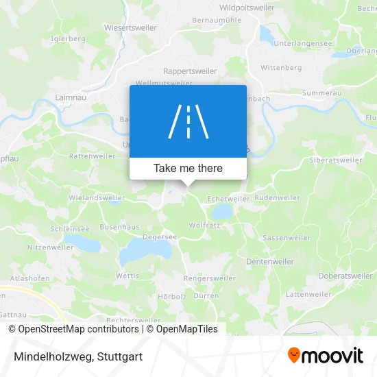 Карта Mindelholzweg