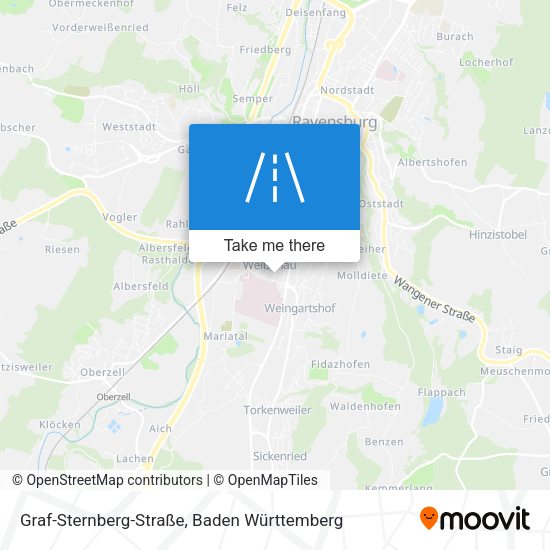 Graf-Sternberg-Straße map
