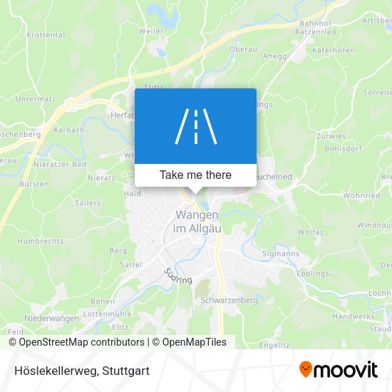 Höslekellerweg map