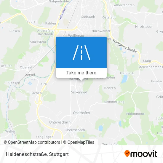 Haldeneschstraße map