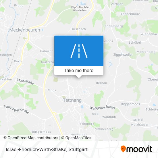 Israel-Friedrich-Wirth-Straße map
