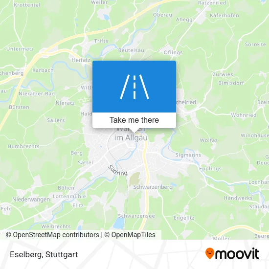 Карта Eselberg