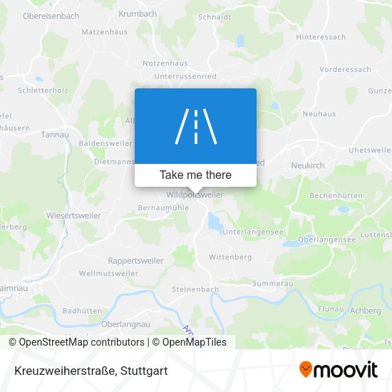 Kreuzweiherstraße map