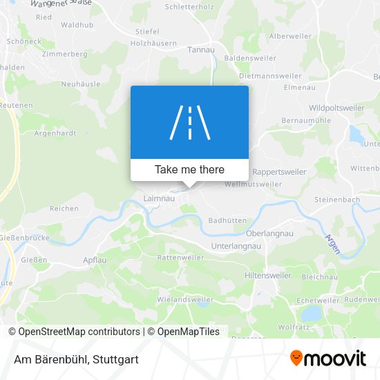 Am Bärenbühl map