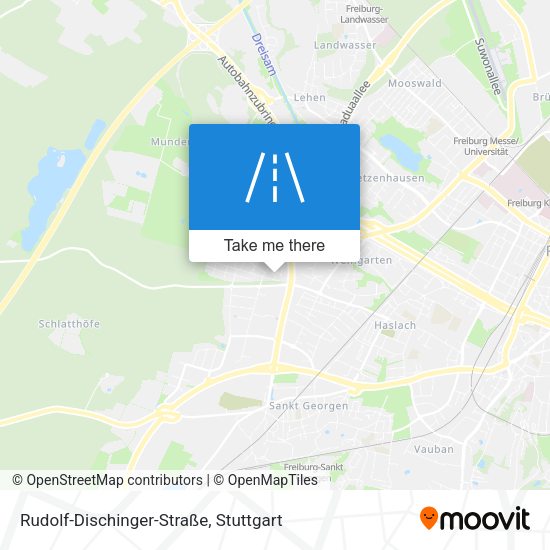 Карта Rudolf-Dischinger-Straße