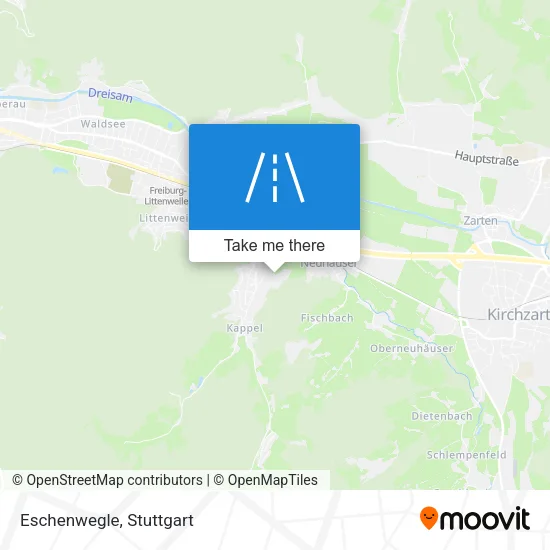 Eschenwegle map