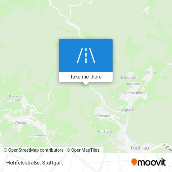 Hohfelsstraße map