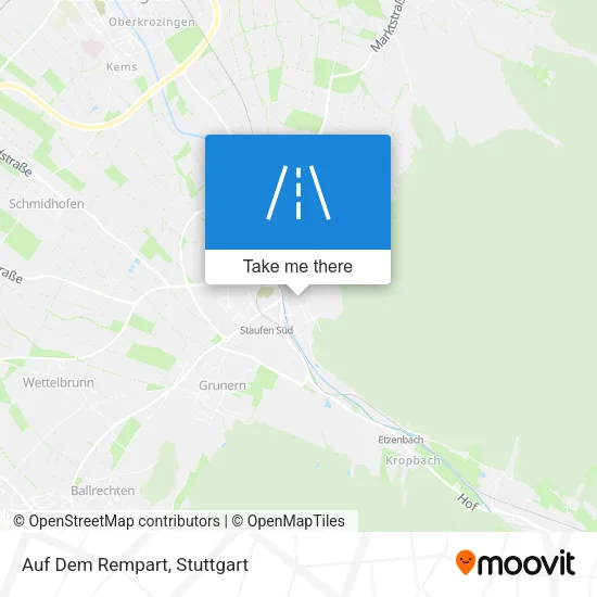 Карта Auf Dem Rempart