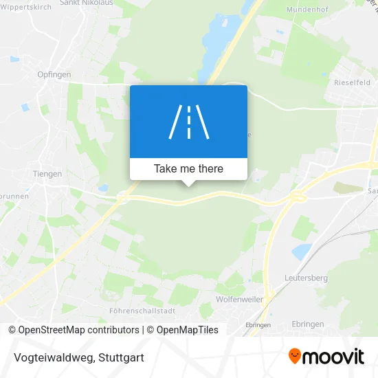 Карта Vogteiwaldweg