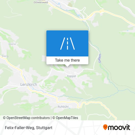 Карта Felix-Faller-Weg