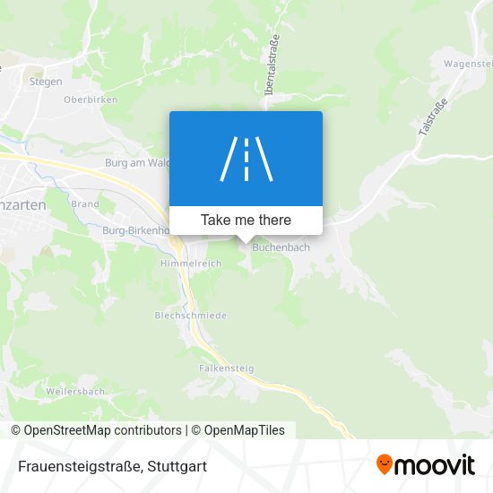 Frauensteigstraße map