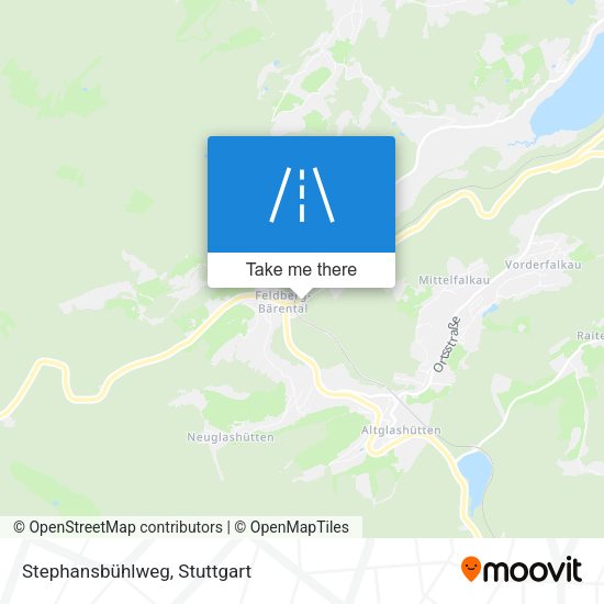 Stephansbühlweg map