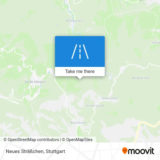Карта Neues Sträßchen