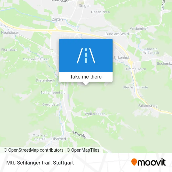 Карта Mtb Schlangentrail