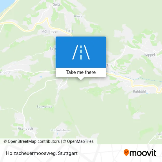 Карта Holzscheuermoosweg