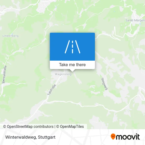 Карта Winterwaldweg