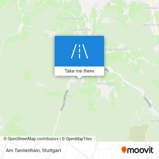 Карта Am Tannenhain