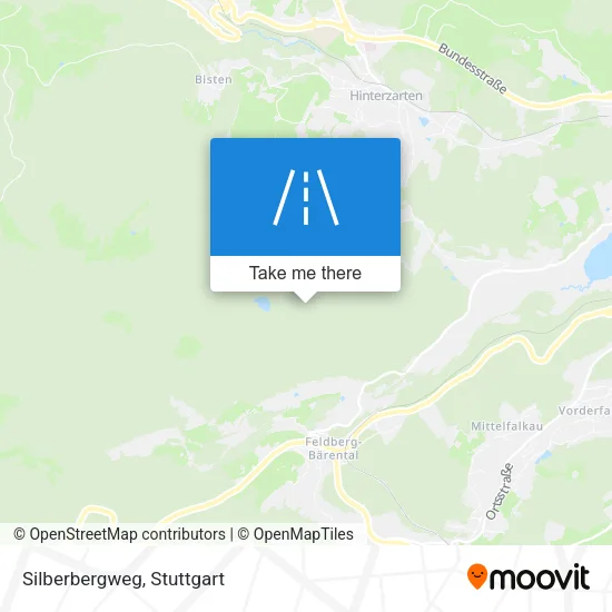 Карта Silberbergweg