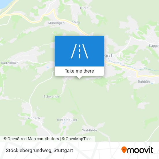 Stöcklebergrundweg map
