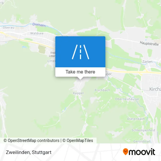 Карта Zweilinden