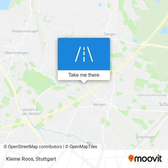 Kleine Roos map