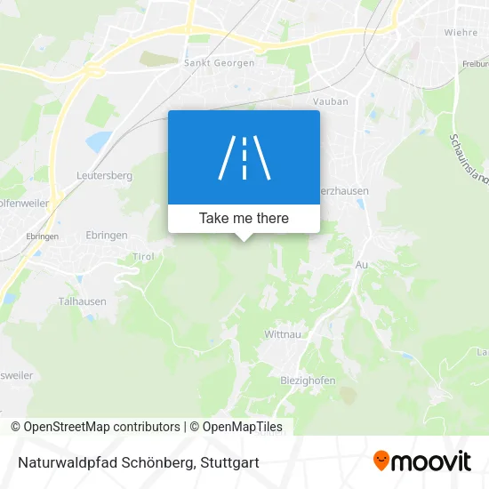 Карта Naturwaldpfad Schönberg