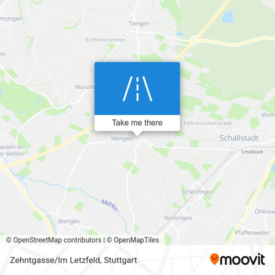Карта Zehntgasse/Im Letzfeld
