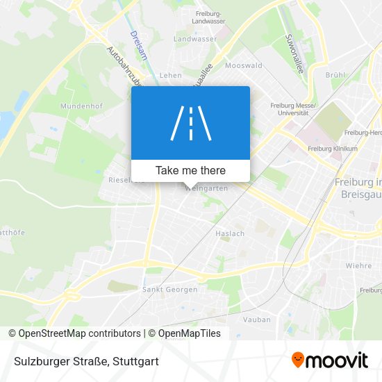 Sulzburger Straße map
