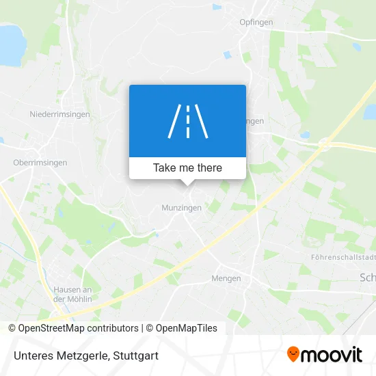 Unteres Metzgerle map